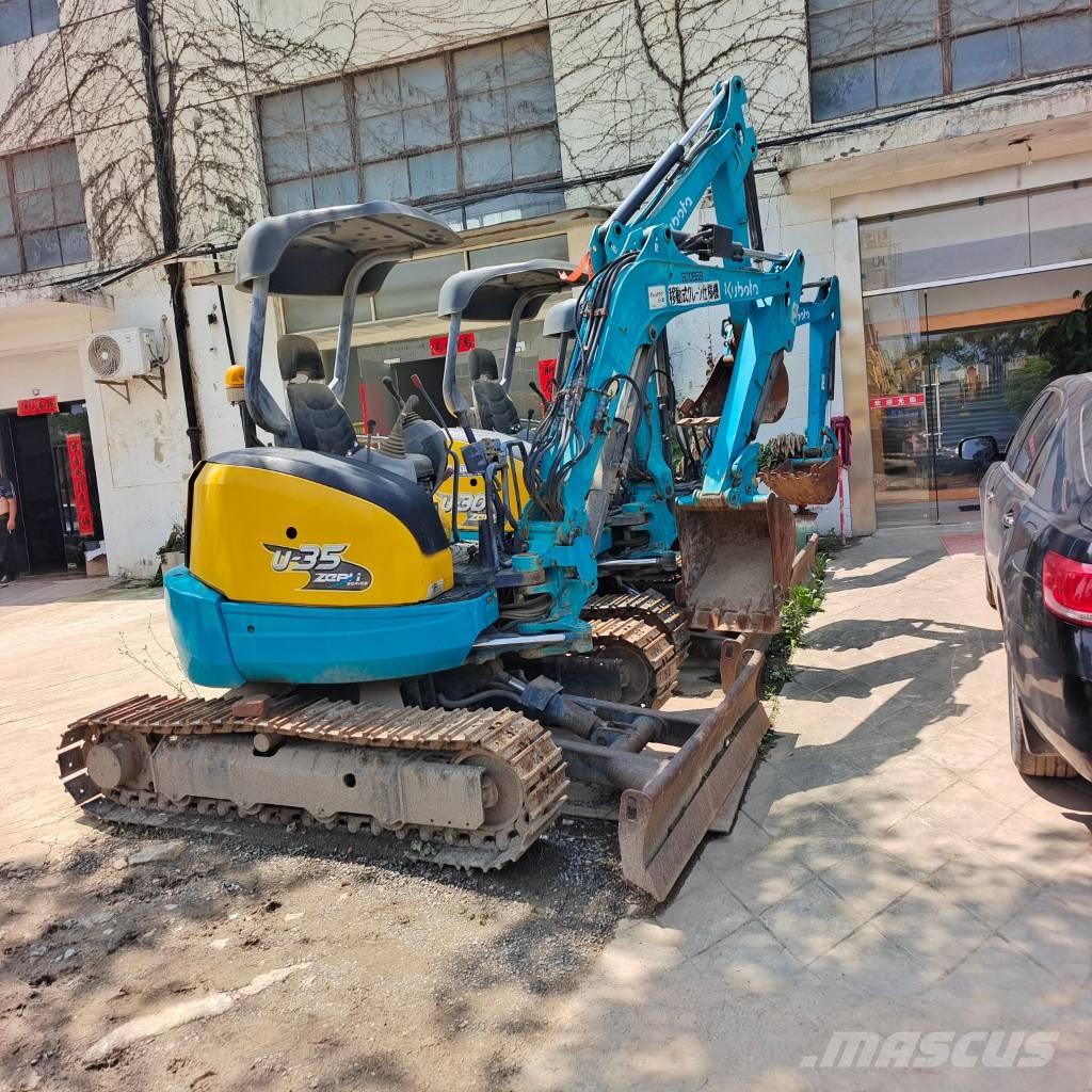 Kubota U 35 소형 굴삭기 7톤 미만