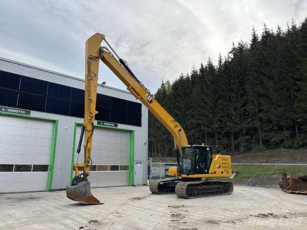 CAT 323 SLR 롱리치 굴삭기