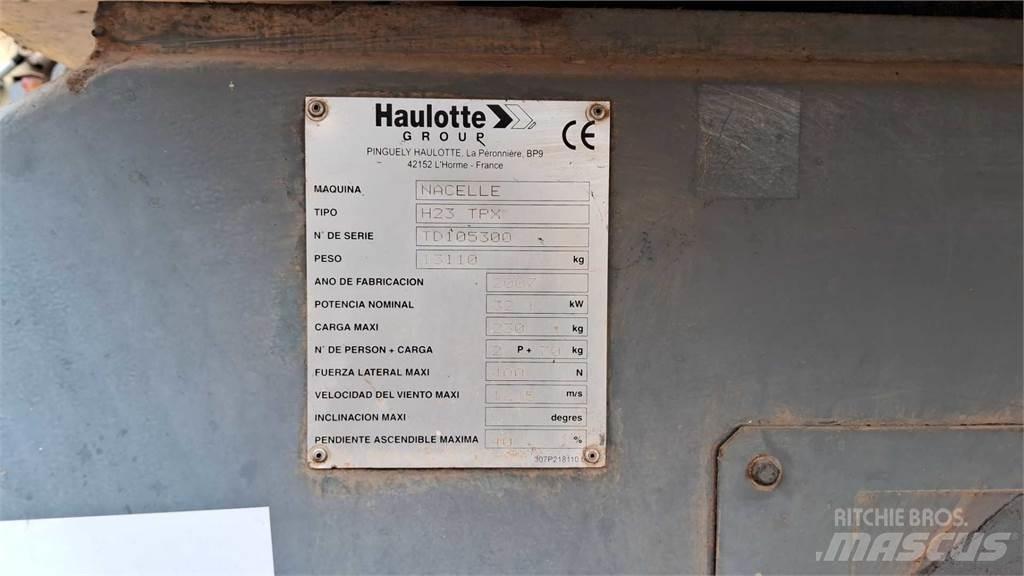 Haulotte H23TPX 견인식 전동이동 리프트