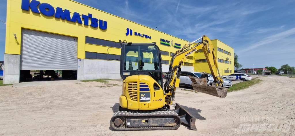 Komatsu PC 26 MR 소형 굴삭기 7톤 미만