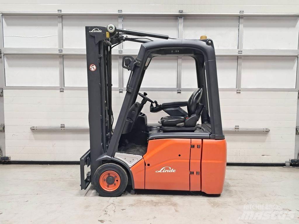 Linde E16C-01 전동 지게차