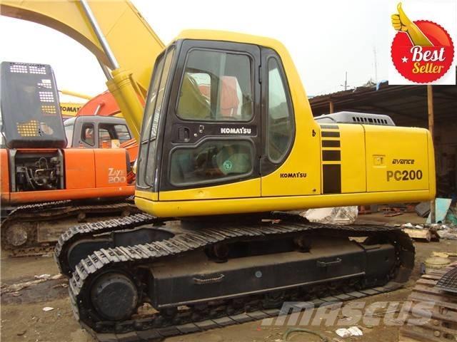 Komatsu PC 200 대형 굴삭기 29톤 이상