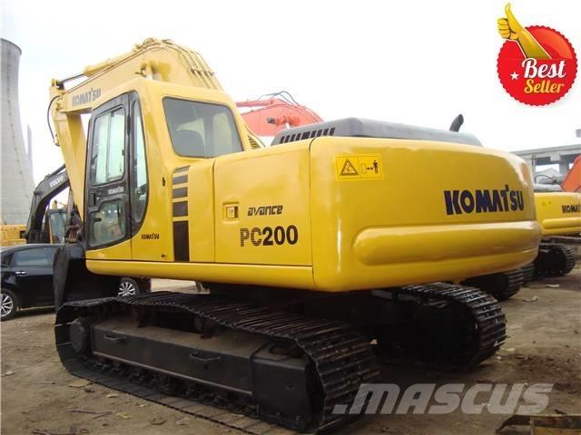 Komatsu PC 200 대형 굴삭기 29톤 이상
