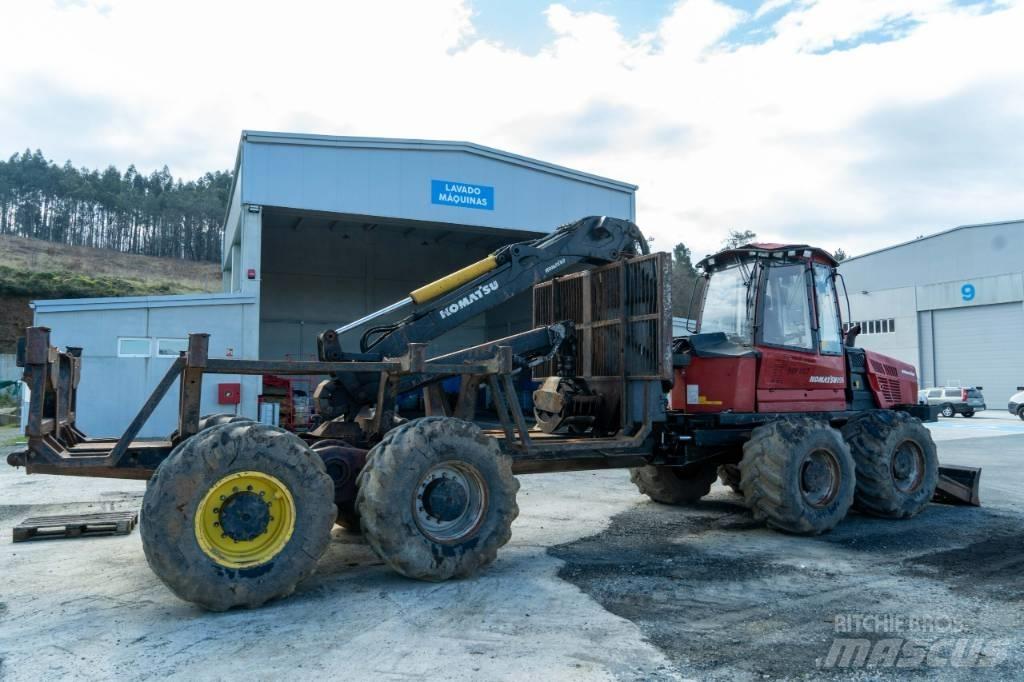 Komatsu 895.1 - 8WD 원목 포워더