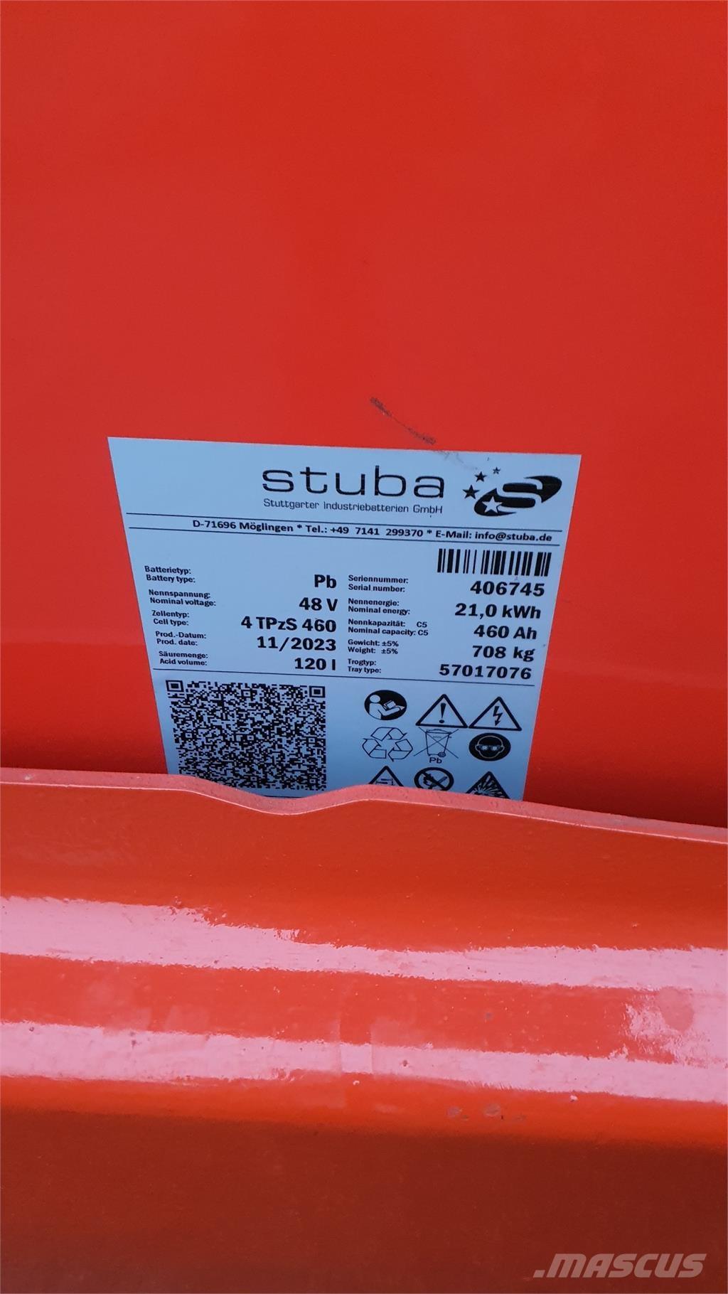 Linde E14-02 전동 지게차