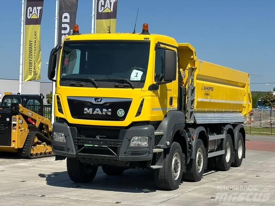 MAN TGS 41.460  8X8 덤프 트럭