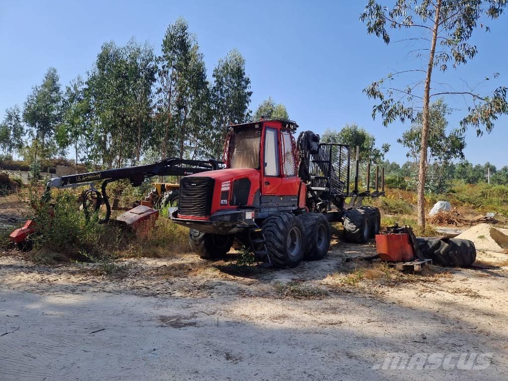 Komatsu 875 원목 포워더