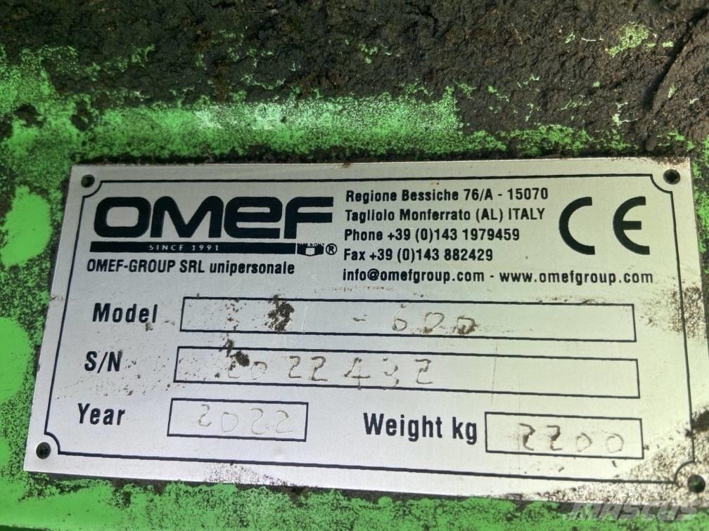  OMEF BI-600 목재 쪼개기 및 절단기