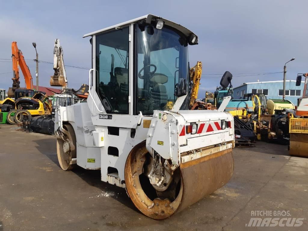 CAT CB 434 D 트윈 드럼 롤러