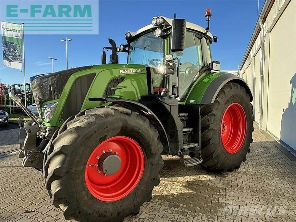 Fendt 828 s4 profi+ 트랙터