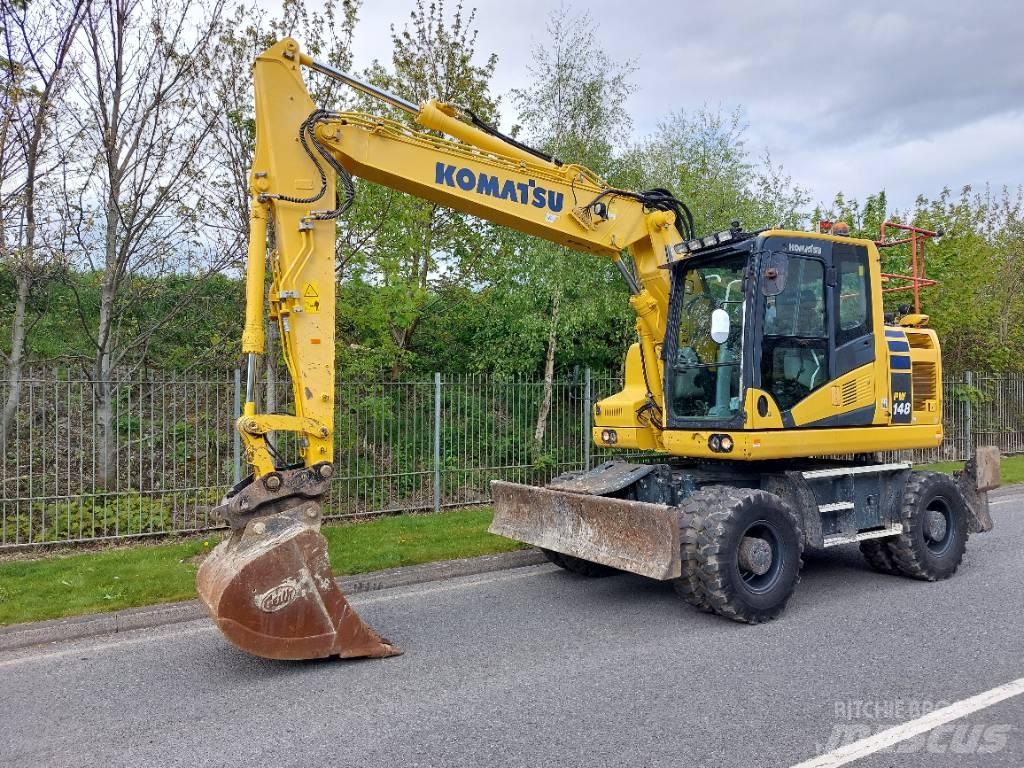 Komatsu PW148-11  휠 굴삭기