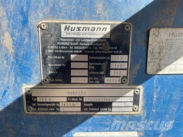 Husmann HFG 6 폐기물 분쇄기