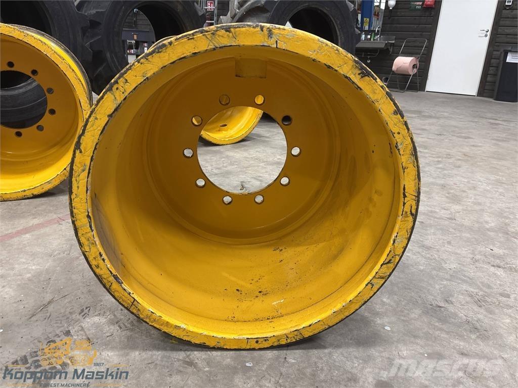 Rottne H8 24x26,5 타이어, 휠 및 림