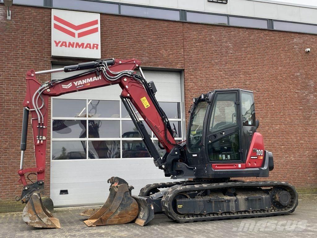 Yanmar SV100-2-2PB 중형굴삭기 7톤-28톤