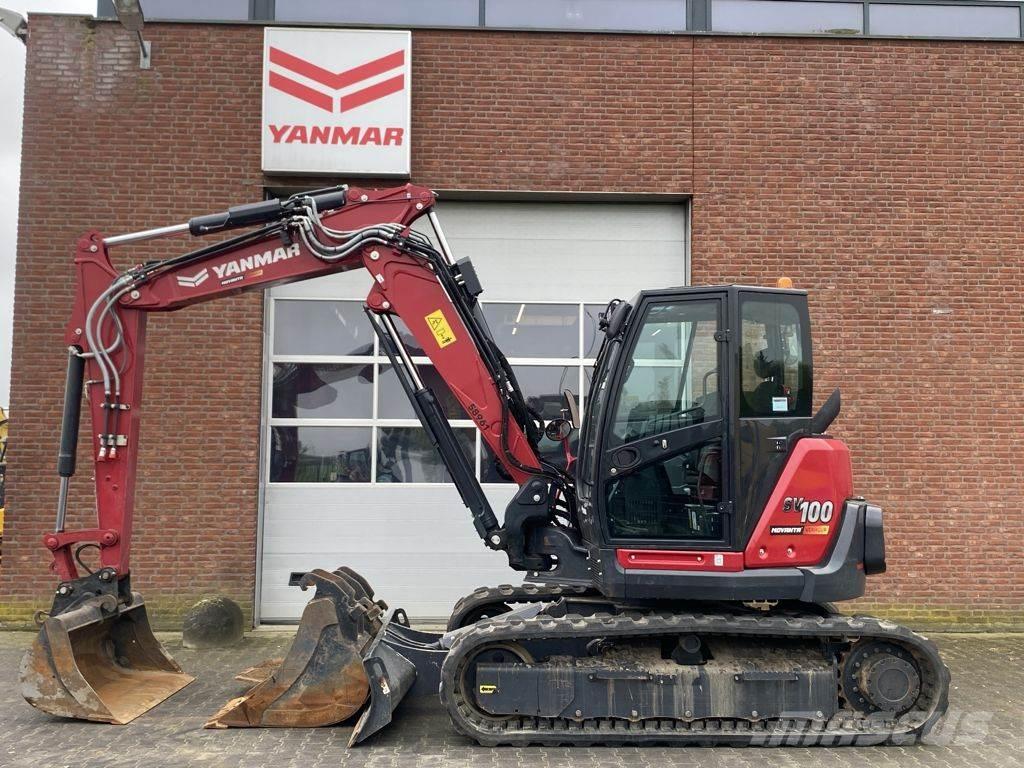 Yanmar SV100-2-2PB 중형굴삭기 7톤-28톤