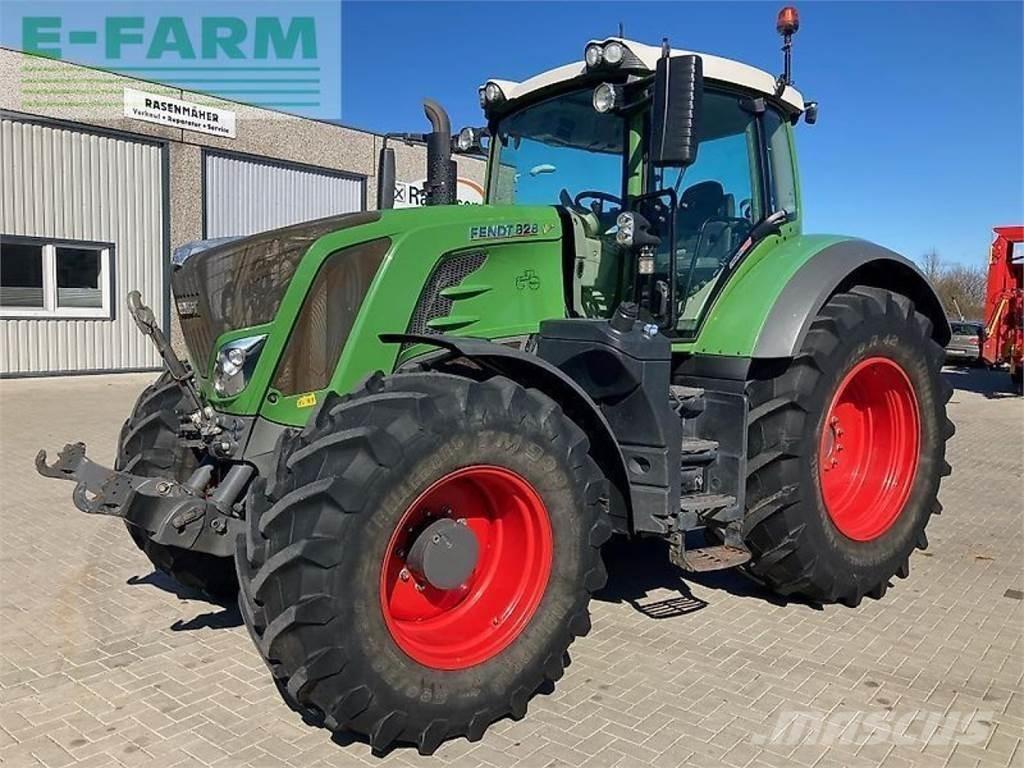 Fendt 828 s4 profi+ 트랙터