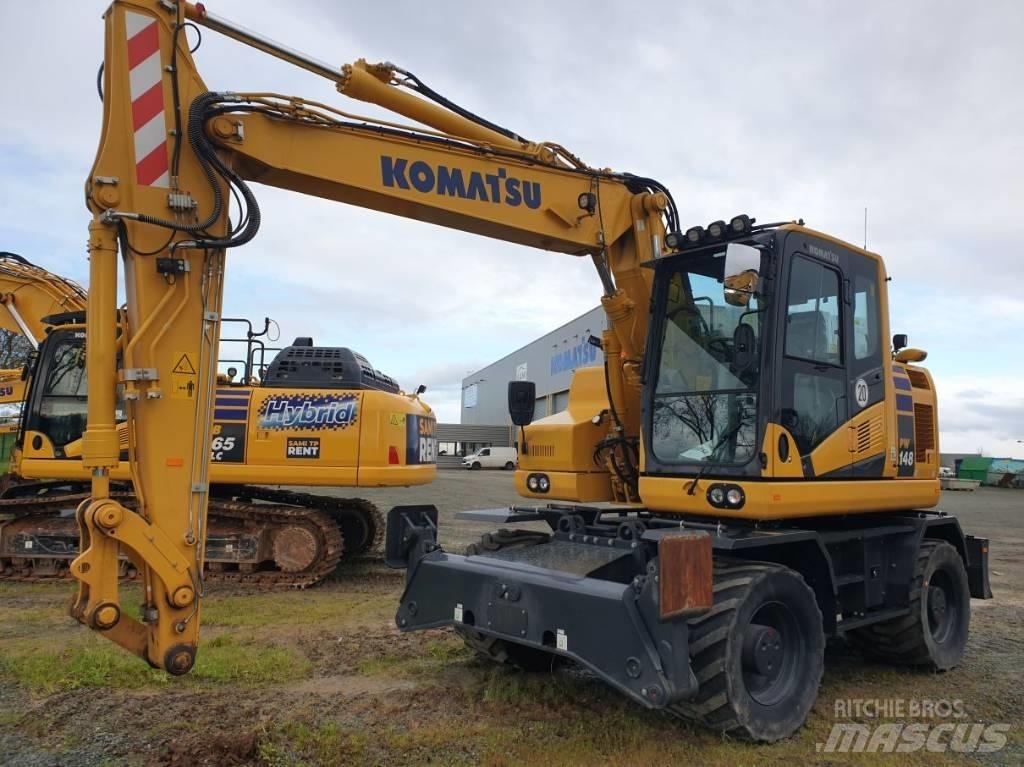 Komatsu PW148-11EO  휠 굴삭기