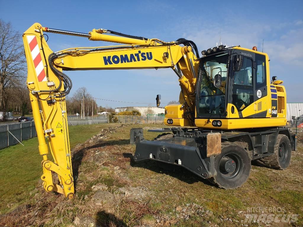 Komatsu PW148-11EO  휠 굴삭기