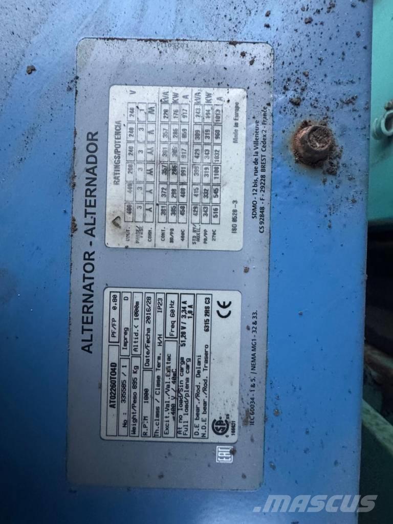 Sdmo R350 디젤 발전기