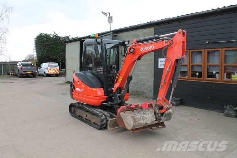 Kubota KX 61-3 소형 굴삭기 7톤 미만