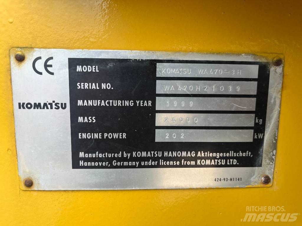 Komatsu WA 470-3H  휠로우더