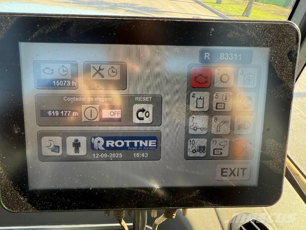 Rottne F15D 원목 포워더