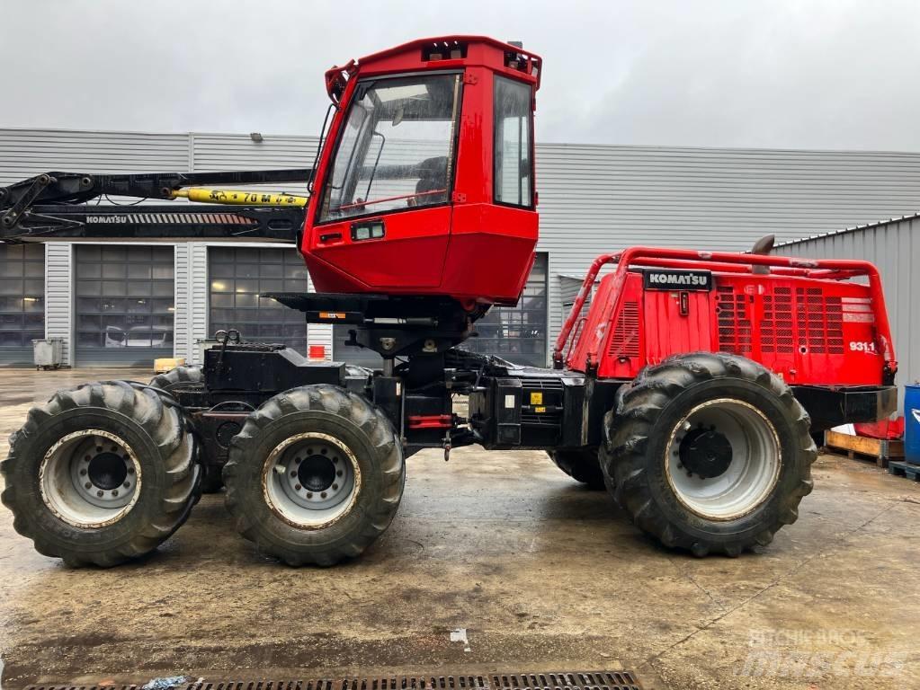 Komatsu 931.1 원목 하베스터