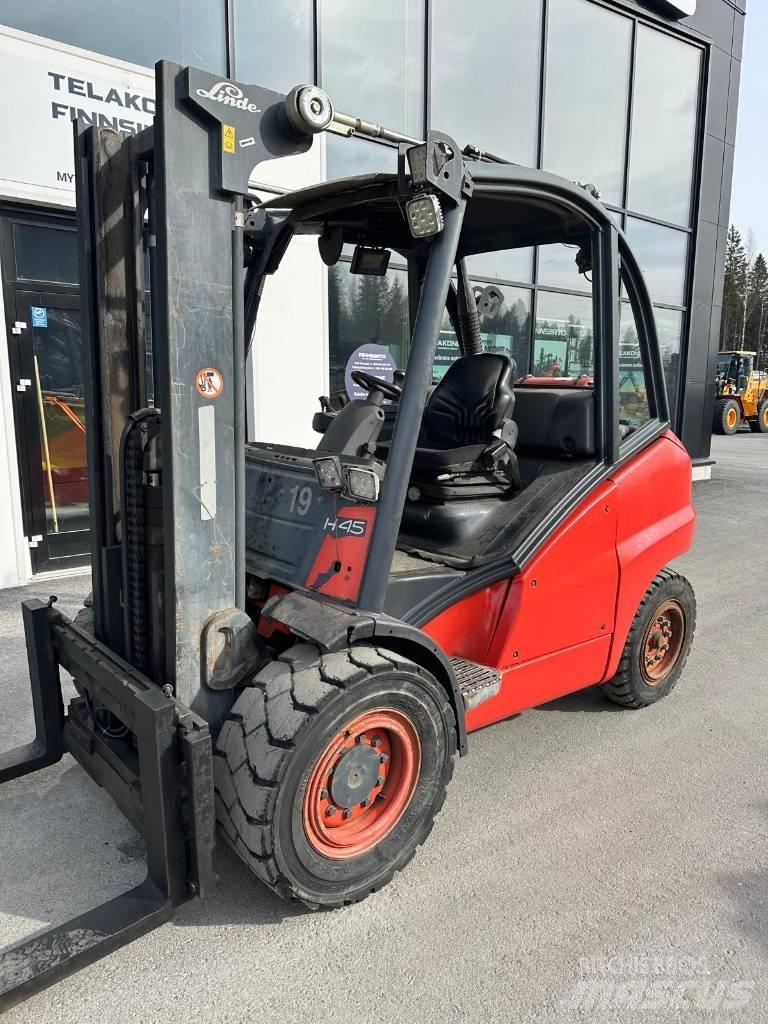 Linde H45D 디젤 지게차