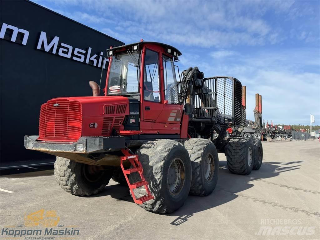 Komatsu 895 원목 포워더