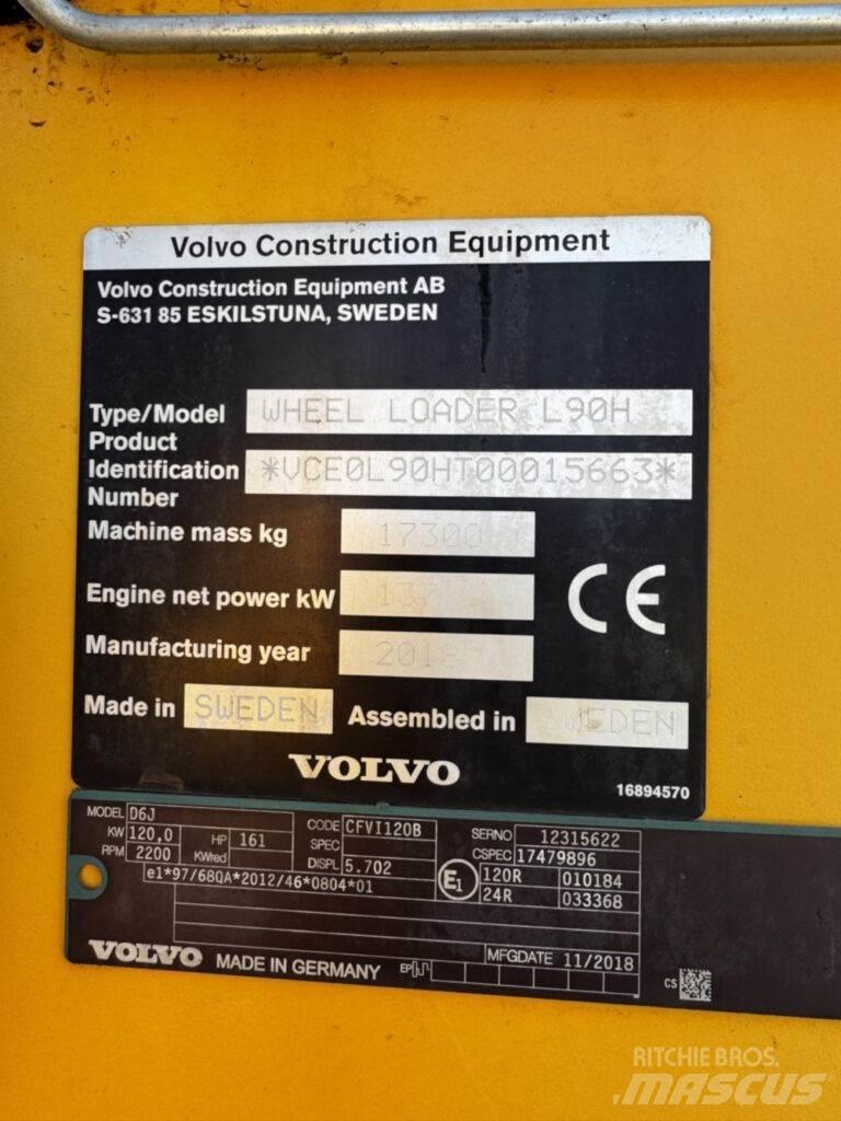 Volvo L90H  휠로우더