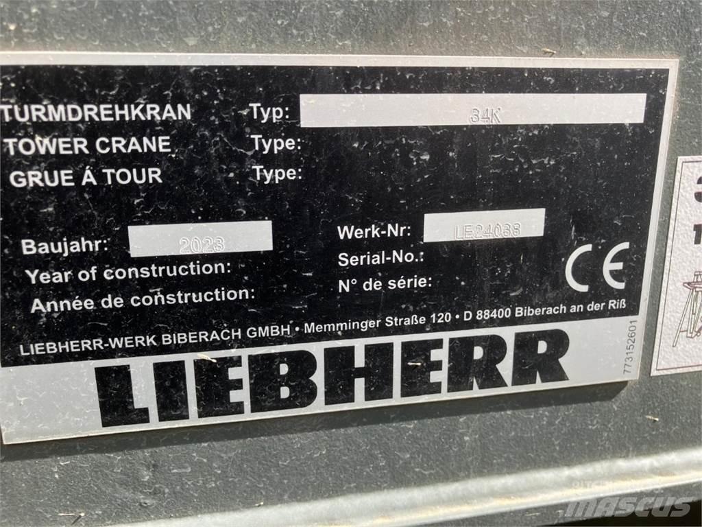 Liebherr 34K 타워 크레인