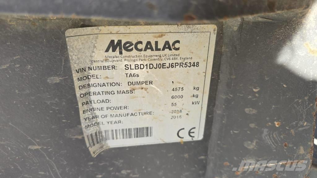 Mecalac TA 6 S 연결식 홀러