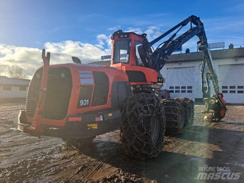 Komatsu 931 원목 하베스터