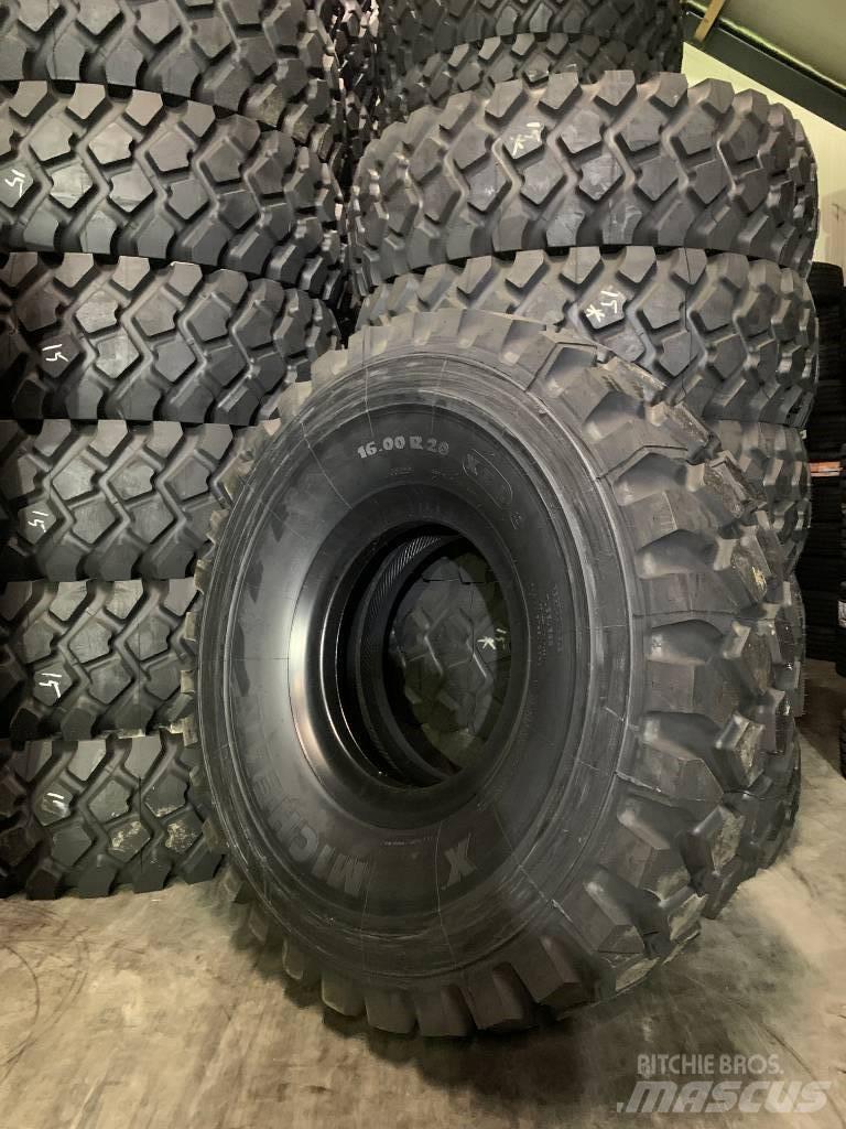 Michelin 1600R20 XZL 타이어, 휠 및 림