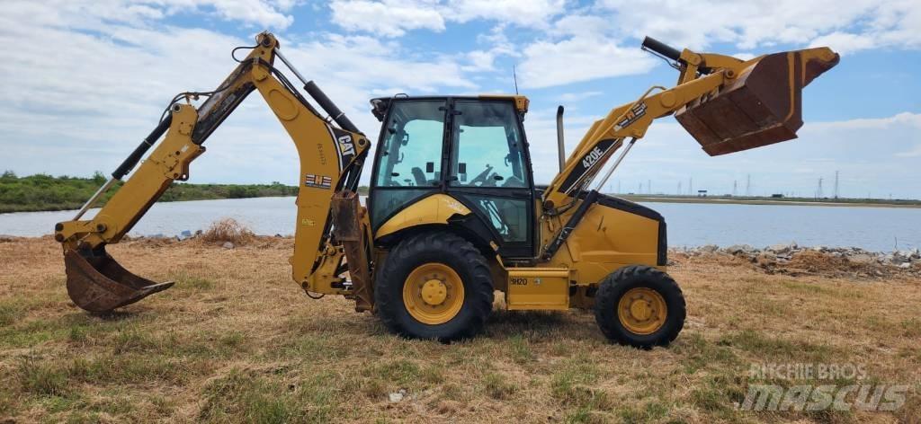 CAT 420 E 백호로더