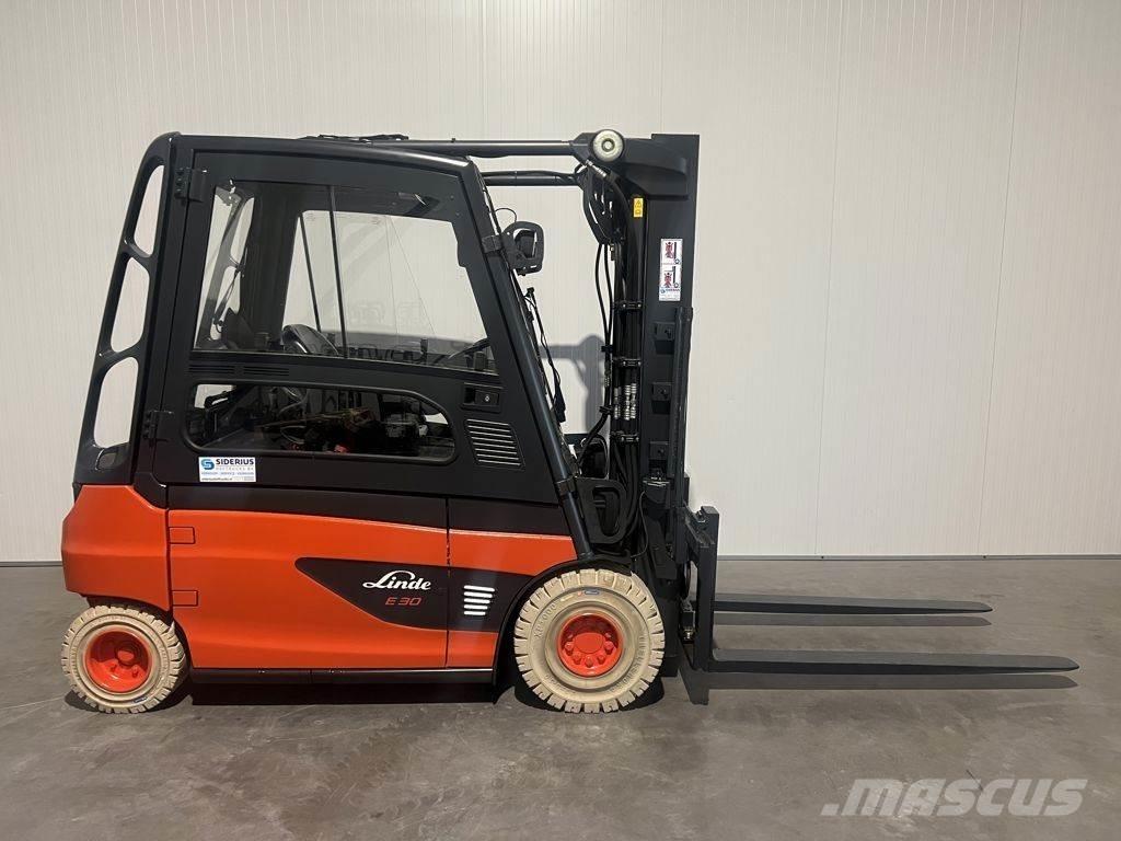 Linde E30L-01 전동 지게차