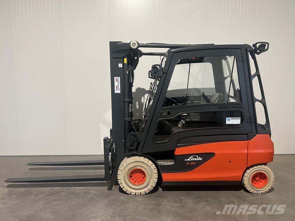 Linde E30L-01 전동 지게차
