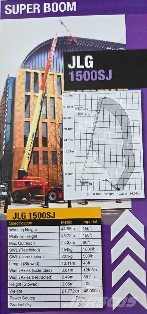 JLG 1500 SJ 견인식 전동이동 리프트