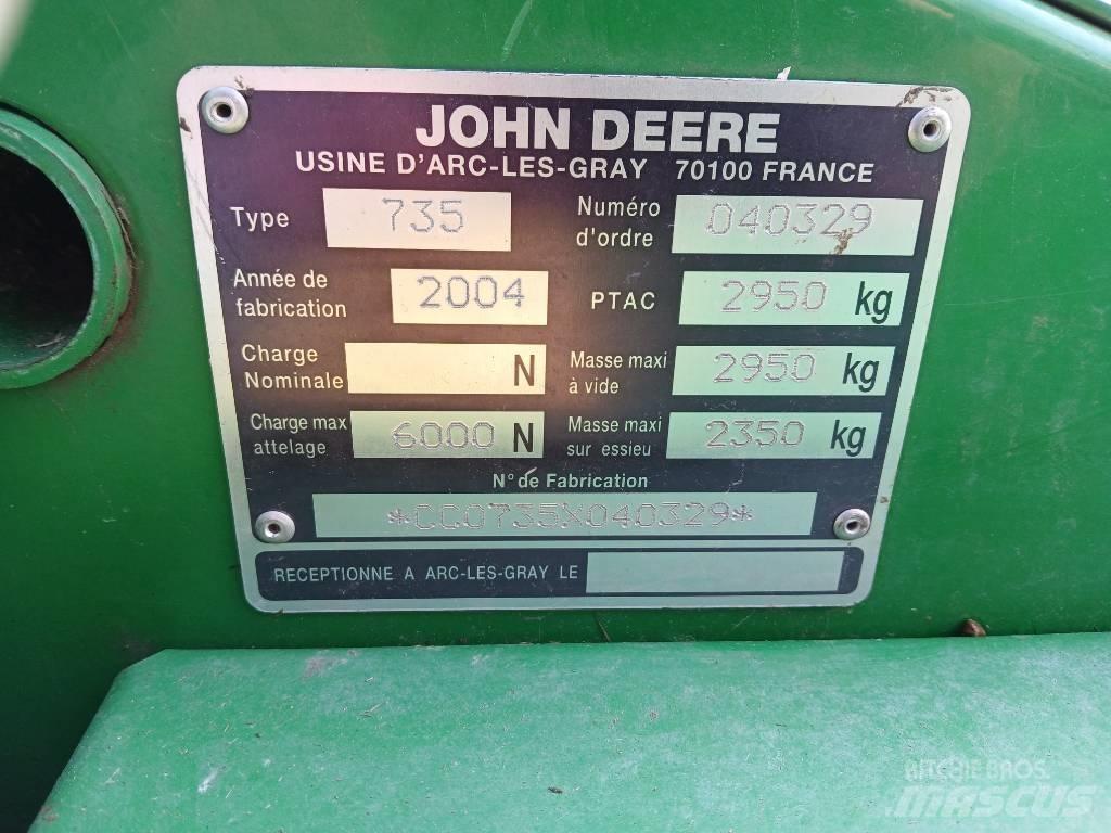 John Deere 735 모어 컨디셔너