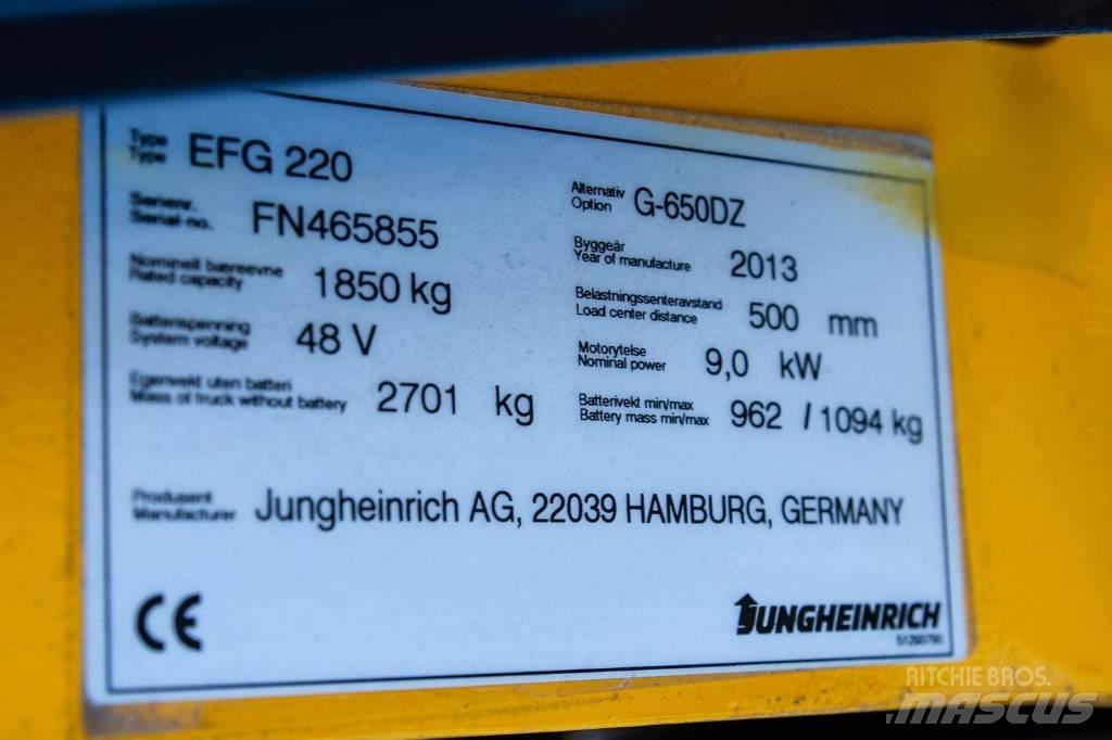 Jungheinrich EFG 220 전동 지게차