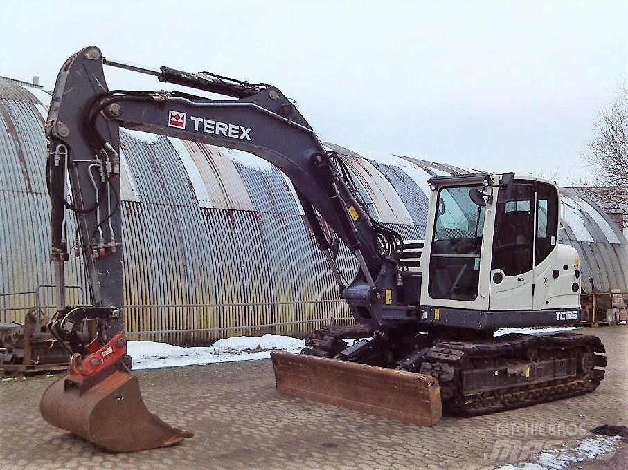 Terex TC 125 중형굴삭기 7톤-28톤