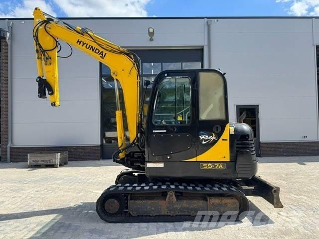 Hyundai Robex 55-7 소형 굴삭기 7톤 미만