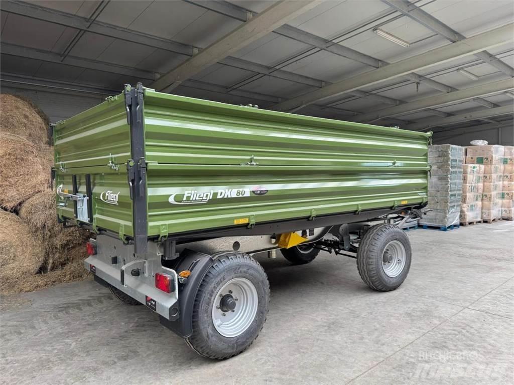 Fliegl DK 80 티퍼 트레일러