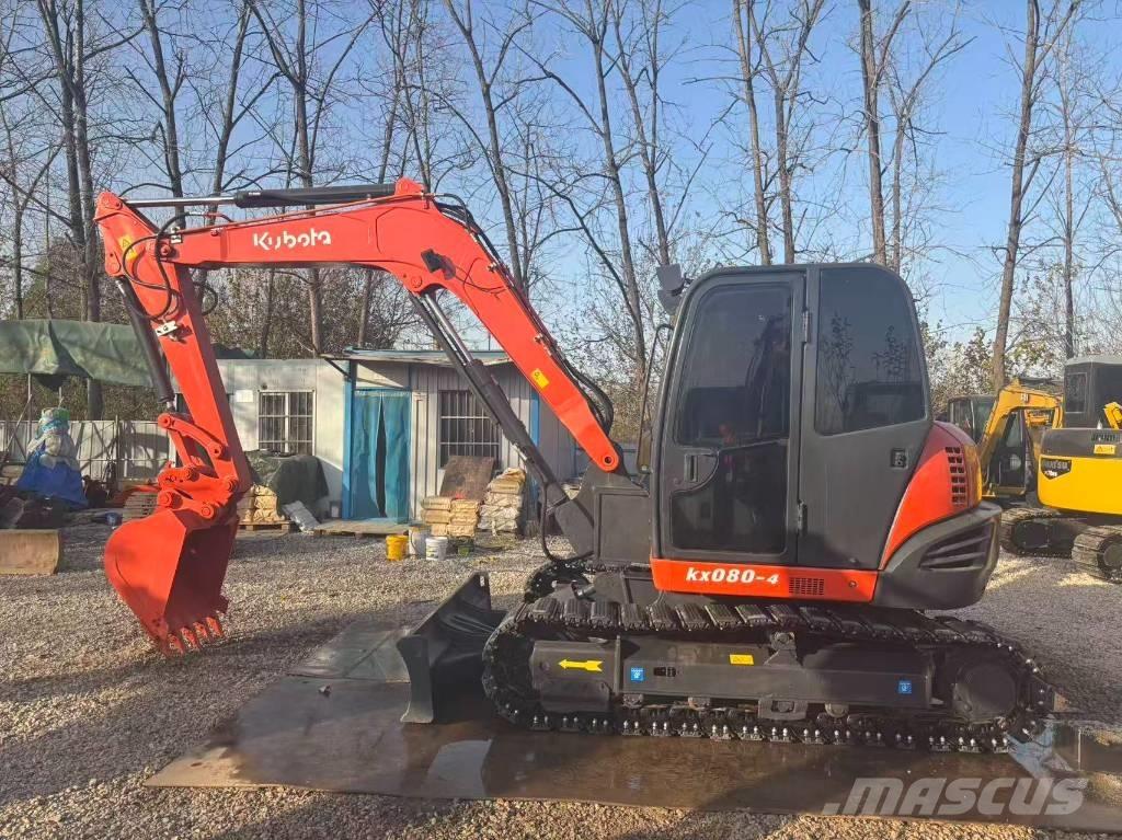 Kubota KX 080-4 중형굴삭기 7톤-28톤