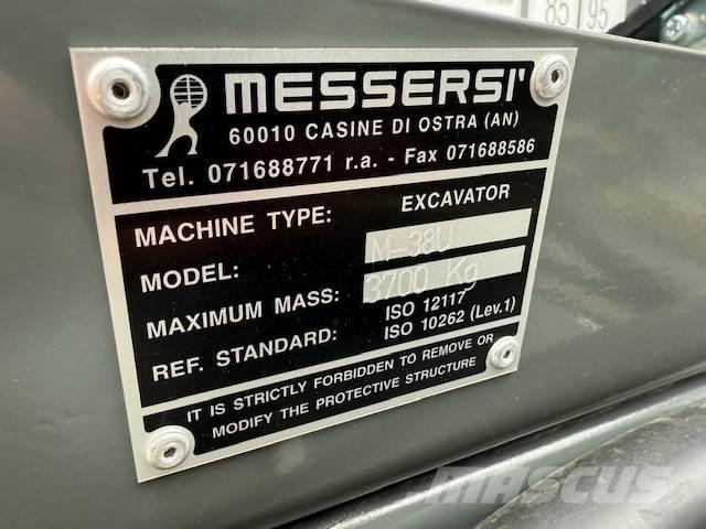 Messersi M38-U 소형 굴삭기 7톤 미만
