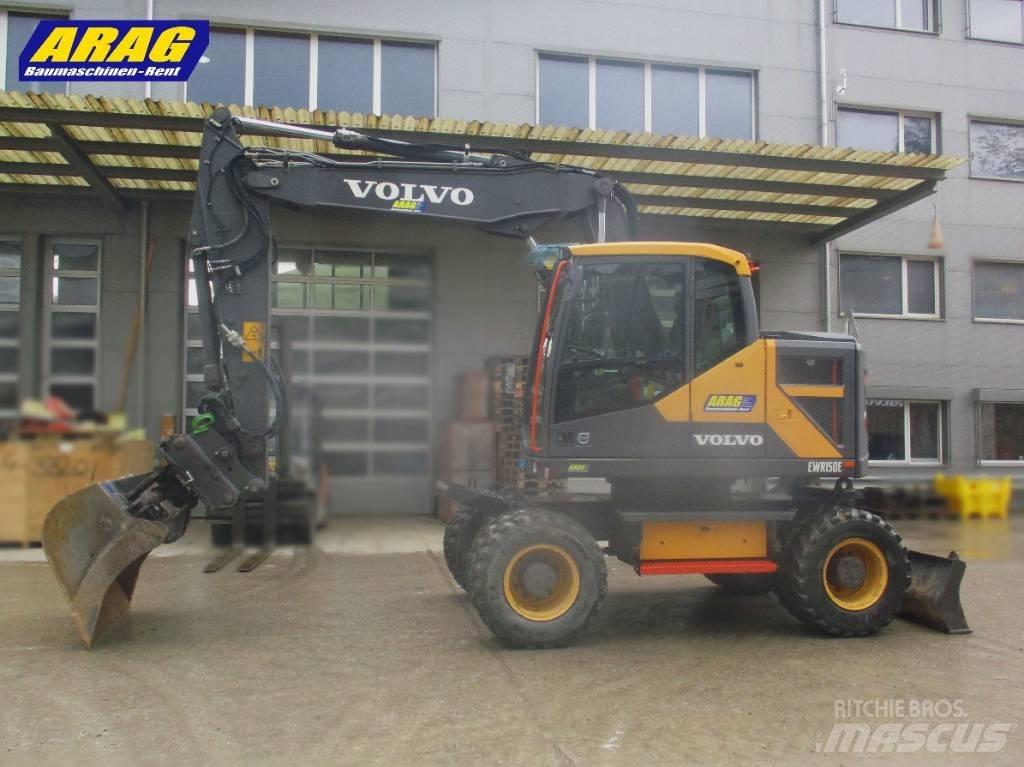 Volvo EWR 150 E  휠 굴삭기