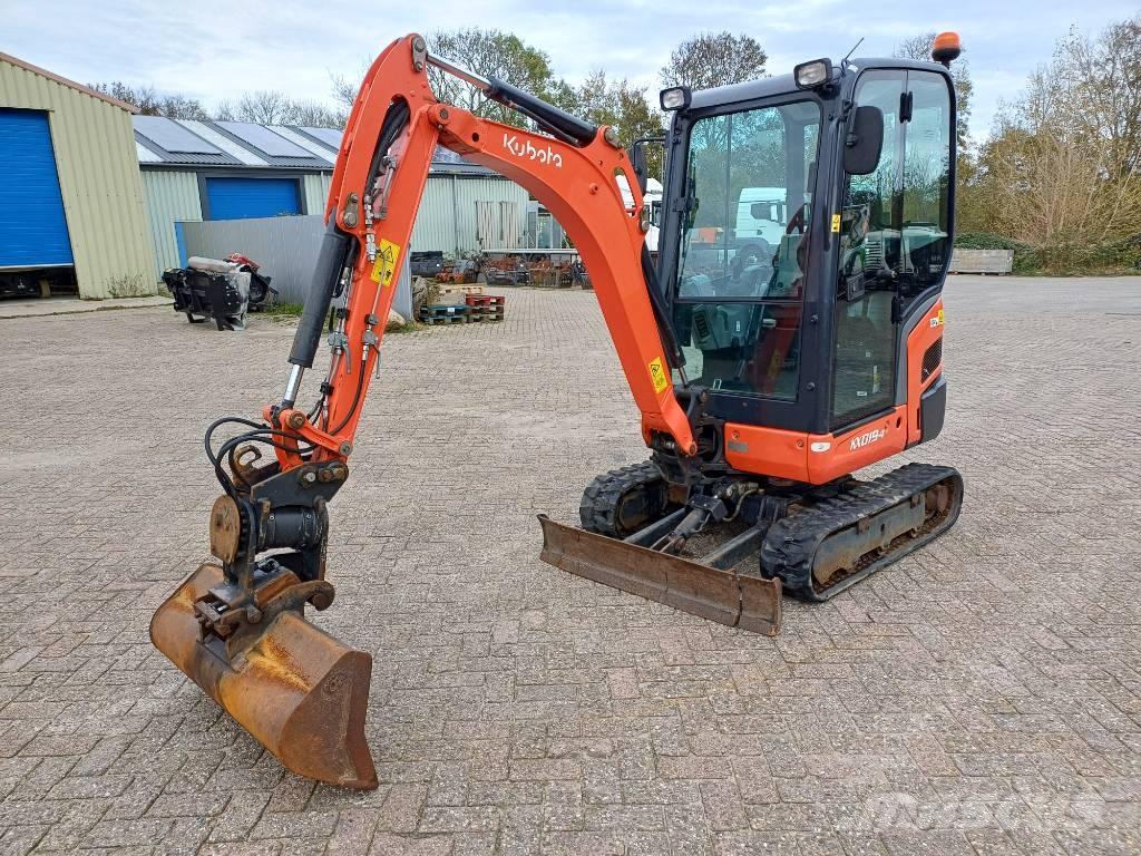 Kubota KX 019-4 소형 굴삭기 7톤 미만