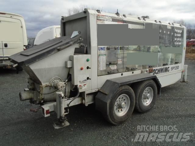 Schwing SP 1250 콘크리트 펌프카