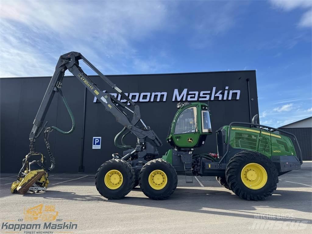 John Deere 1470G 원목 하베스터