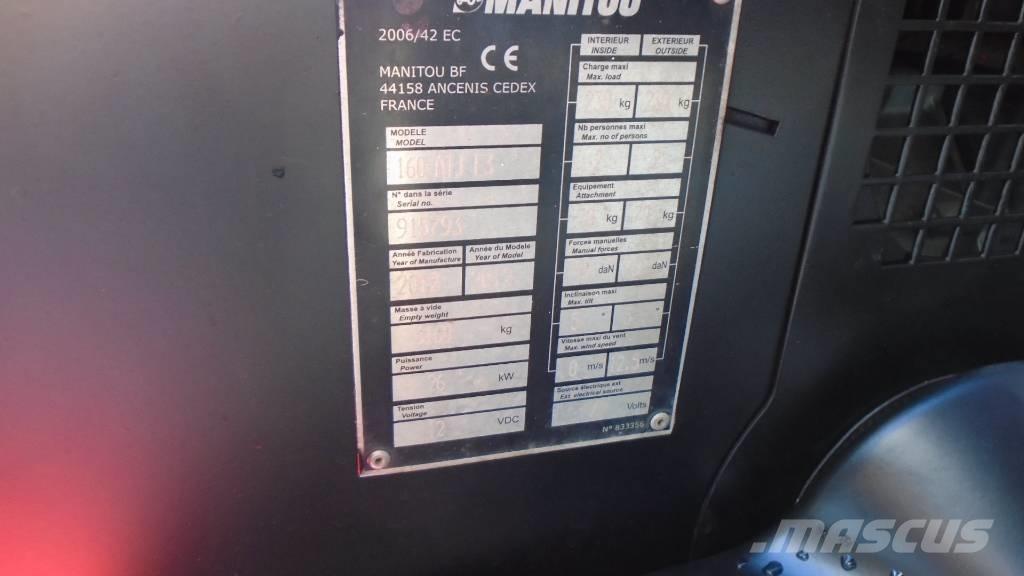 Manitou ATJ 160 관절형 전동이동 리프트